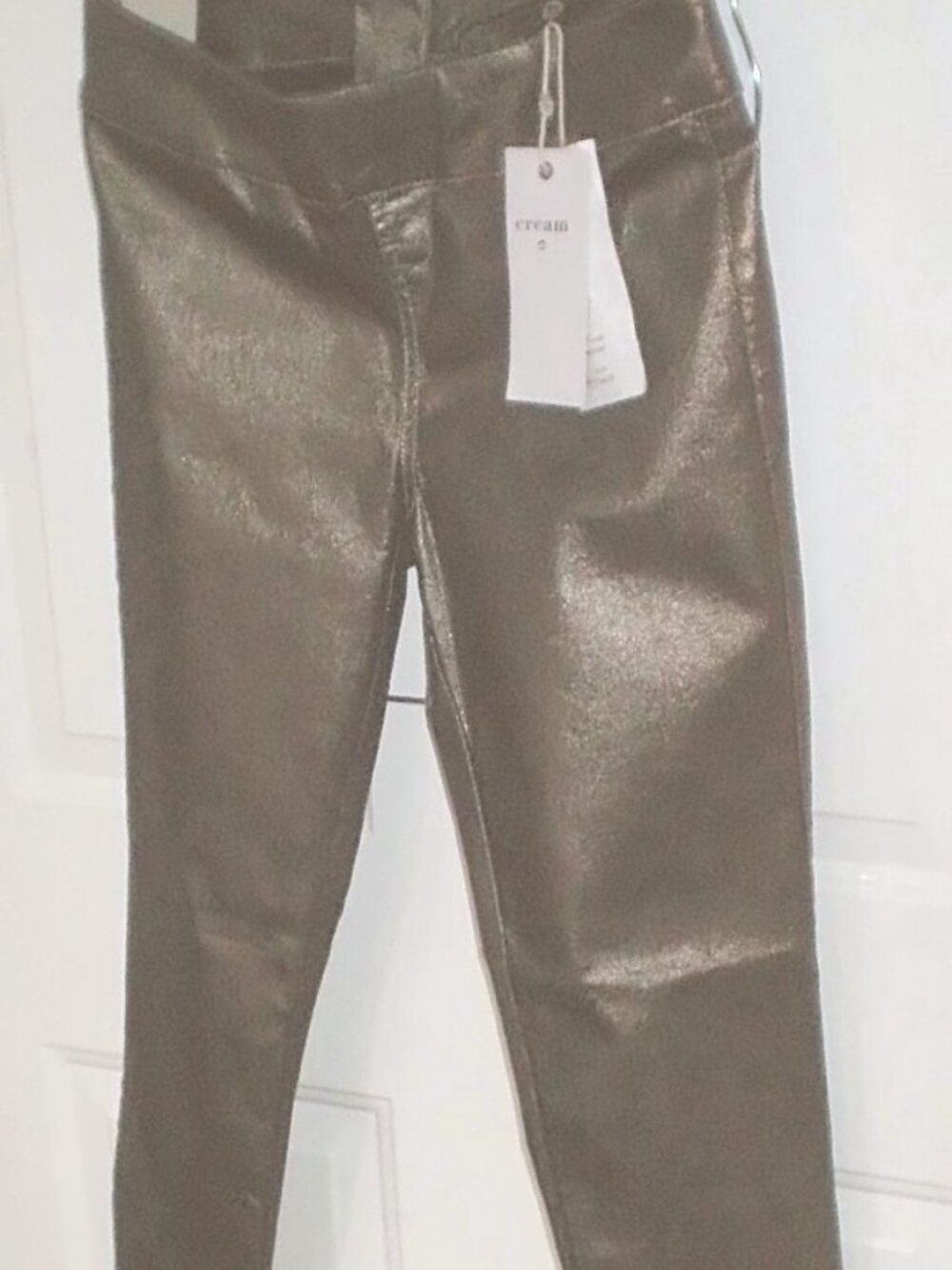 Cream Ladies Leggings Katy Fit NWT